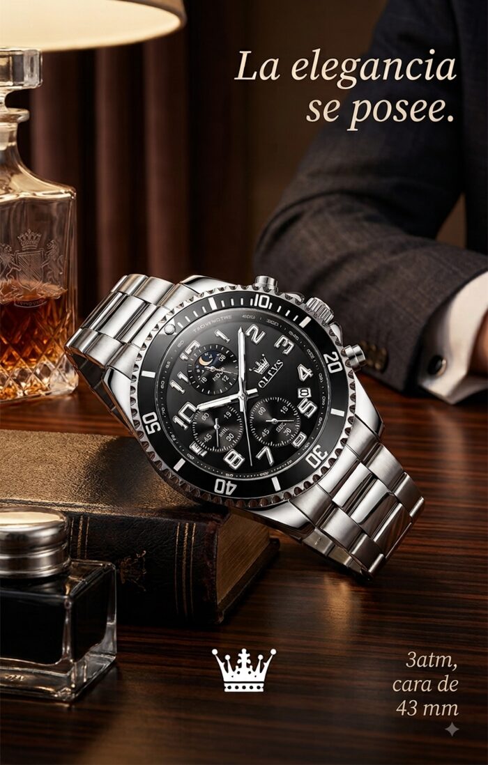 Olevs Elegance Steel